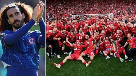 Marc Cucurella insists Liverpool 'deserve' a guard of honour after winning the Premier League title... ahead of Reds' visit to Stamford Bridge