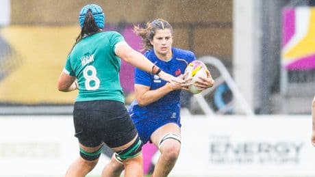Coupe du monde féminine de rugby : «J’ai perdu mon sang-froid», sanctionnée pour avoir mordu une adversaire, Axelle Berthoumieu présente ses excuses
