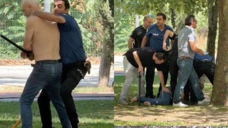 Sokakta dehşet saçtı! Götürüldüğü hastaneden kaçıp intihara kalkıştı