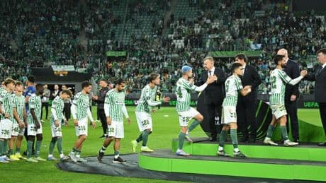 El Real Betis, entre los 32 clubes más valiosos de Europa