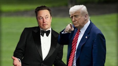 Trump: Musk'ın şirketlerini yok edeceğim doğru değil