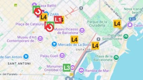 Barcelona reforzará el Metro y limitará líneas de bus por la Diada