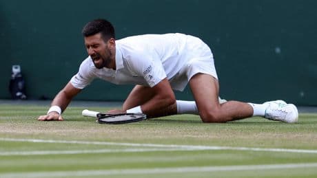 Djokovic no se entrena y hace saltar las alarmas en la previa de las semifinales de Wimbledon ante Jannik Sinner