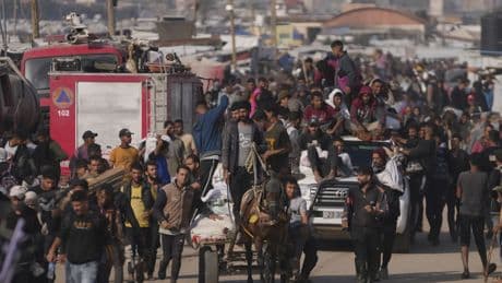 Un ataque israelí en un centro de distribución de ayuda de Estados Unidos deja al menos 26 muertos en el sur de Gaza