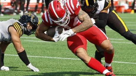 Stamps place star receiver Reggie Begelton on six-game injury list