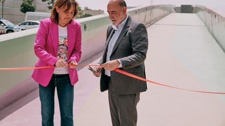 Un puente une Barberà del Vallès con Baricentro, después de 40 años de reivindicación