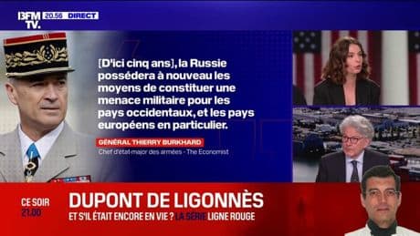 Une attaque russe dans cinq ans? "On n'est pas dans une confrontation amicale avec le régime de Vladimir Poutine", affirme Thierry Breton