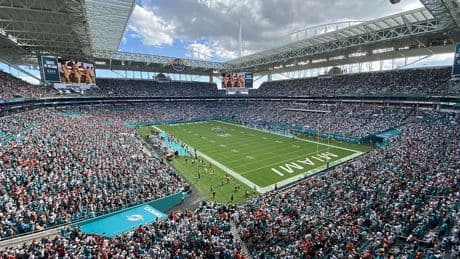 Santuarios del deporte. Hard Rock Stadium, Miami