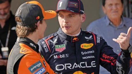 Na smakelijke pizza-avond in Imola is Verstappen voorzichtig tevreden: ‘Zo goed heb ik me dit jaar nog niet gevoeld'