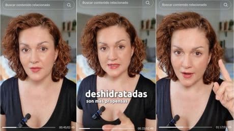 Esther Gaya, experta en dermocosmética: “Las pieles deshidratadas son más propensas a tener reacciones alérgicas, más manchas e irritaciones; además envejecen mucho más rápido y marcan antes las arrugas y flacidez”
