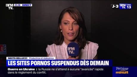 "Quand on est mineur et qu'on n'a pas fait sa construction, il y a des effets néfastes": Nikita Bellucci, productrice et réalisatrice, réagit à la suspension de sites pornographiques en France
