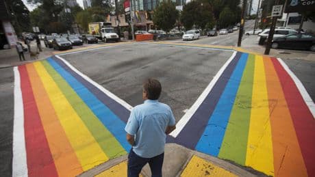 Four could be charged with hate crimes for destroying LGBTQ+ pride flags, Atlanta police say
