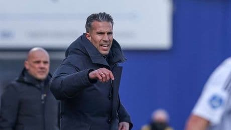 Feyenoord Teknik Direktörü Robin van Persie'den flaş kura yorumu: Fenerbahçe'yi görünce...