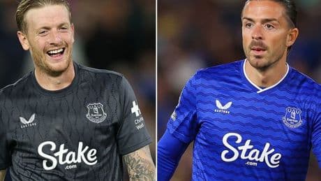 Jordan Pickford reveals role in Jack Grealish's Everton transfer from Man City