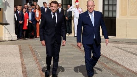 Monaco: Emmanuel Macron entame une visite d'État, à quelques jours du sommet de l'ONU sur les océans