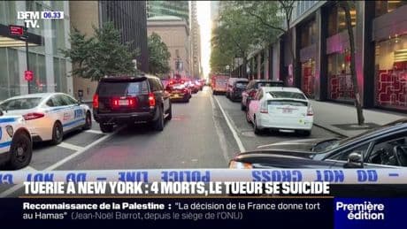 Un homme ouvre le feu en plein cœur de Manhattan et tue quatre personnes avant de se donner la mort