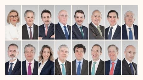 Retratos de quince líderes del Ibex 35 y una del Dax desde el gran salón del Wake Up, Spain!