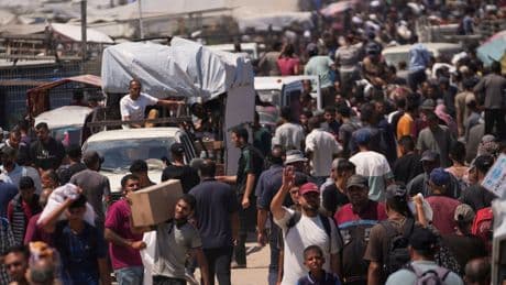 8 are killed in the latest shooting near Israeli and US-supported aid sites in Gaza