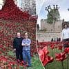 ROBERT HARDMAN: In time for VE Day's 80th anniversary, a red teardrop of poppies bursts from the Tower of London again