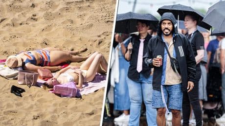 ’Op deze plekken is het 40 tot 45 graden!’