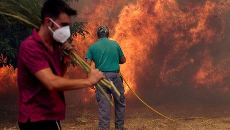 Feuer: Deutsche im Einsatz gegen Spaniens Mega-Brände