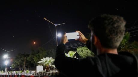 War-weary Syrians and Lebanese watch from the sidelines as missiles fly in Israel-Iran conflict