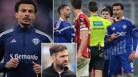 Cesc Fabregas reveals why Dele Alli has not featured for Como since his nightmare debut - and what the ex-Tottenham star must do to be given another chance