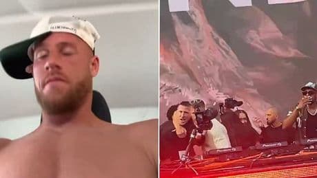 Ross Barkley looks worse for wear as he parties with former Premier League star in Barcelona