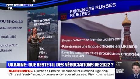 LES ÉCLAIREURS - Ukraine: que reste-t-il des négociations de 2022 ?