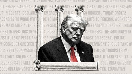 Trump's boundary-breaking 100 days: A timeline in excruciating detail