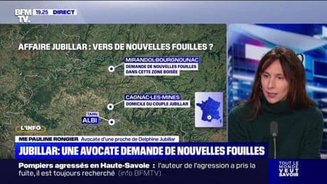 Affaire Jubillar: "Des éléments matériels, scientifiques révélés par l'instruction n'ont pas été suffisamment explorés", explique l'avocate de la partie civile qui demande de nouvelles fouilles