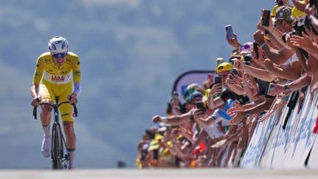 Tadej Pogacar, como un héroe de manga, gana su cuarta etapa del Tour de Francia alegre y sonriente