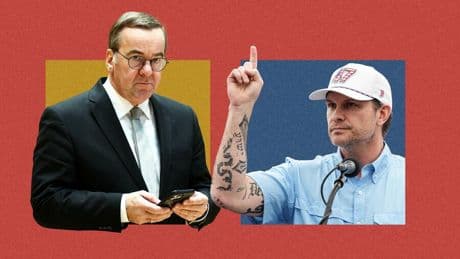 Verteidigung: Everybody’s Darling Pistorius trifft Trumps Rampensau Hegseth