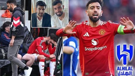 Bruno Fernandes given ONE WEEK to decide on Man United future as Saudi Pro League side Al-Hilal set deadline for Red Devils skipper to accept mega-money offer