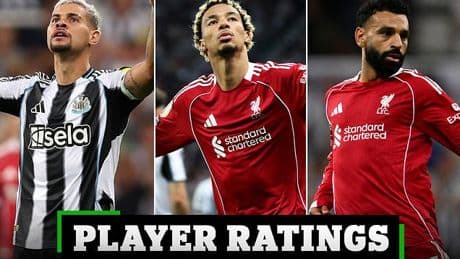 Newcastle 2-3 Liverpool PLAYER RATINGS: Who rated just 4.5 for the Reds? Which star was outstanding before horrendous moment?