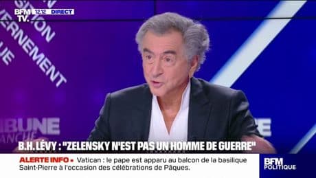 Guerre en Ukraine: "S'il a un souhait, c'est la destruction de l'Ukraine", estime Bernard-Henri Lévy à propos de Vladimir Poutine