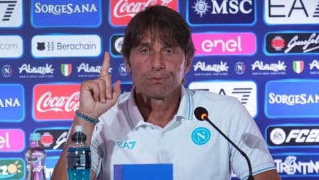 Conte stile Napoli: &ldquo;Siamo in ricostruzione, rosa incompleta, noi rompiscatole, mercato per futuro&rdquo;