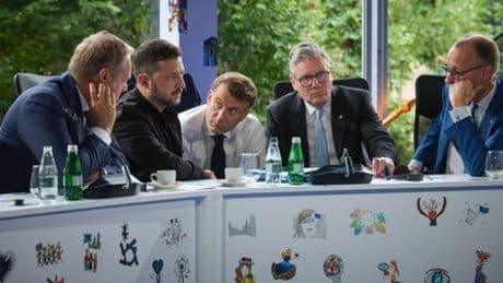 Friedrich Merz und Donald Trump: Telefonat gemeinsam mit Macron und Starmer vor Putin-Gespräch