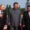 Réunis en Chine, Xi Jinping, Vladimir Poutine et Kim Jong Un vantent leurs « relations amicales »