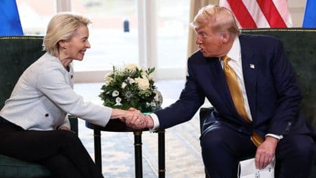 Hoeveel was Trumps handdruk in Schotland waard? De EU haalt opgelucht adem
