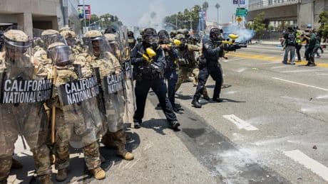 Trump Takes Credit For Quelling LA Protests After Newsom Accuses Him Of Inflaming Demonstrations