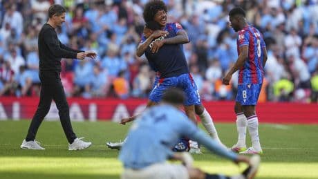 Football: Crystal Palace bat Manchester City en finale et remporte la Coupe d’Angleterre