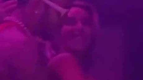 Lewis Hamilton spotted partying with ‘Russian model linked to Chelsea flop’ in nightclub hours after Monaco GP