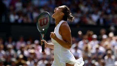 Aryna Sabalenka passes treacherous Laura Siegemund test to reach Wimbledon semi-finals