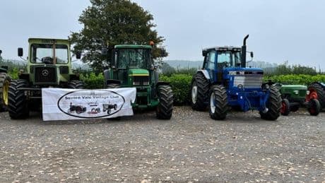 Man dies after tractor smashes into parked cars outside vintage show