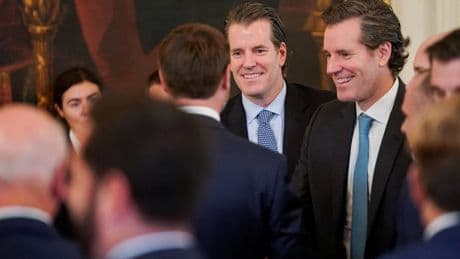 Winklevoss twins’ Gemini stock jumps over 30% in NYSE debut after pricing IPO above range