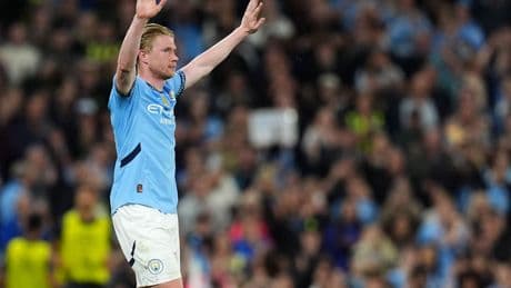 Wednesday’s briefing: De Bruyne farewell as Man Utd and Spurs prepare for final