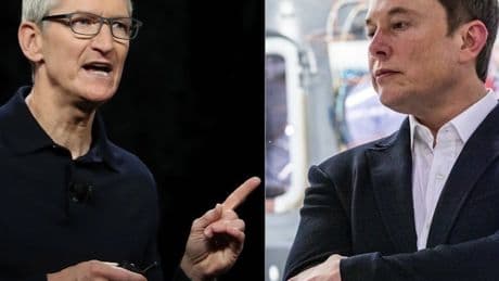 Elon Musk is beefing with Apple again. It's not the first time the Tesla CEO has picked a fight with the iPhone giant.