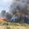 WW2 bombs hamper efforts to tackle moorland blaze