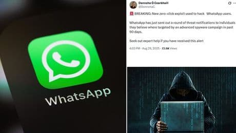 Update your WhatsApp NOW: Meta releases urgent update for all iPhone users after 'extremely sophisticated attack' is found